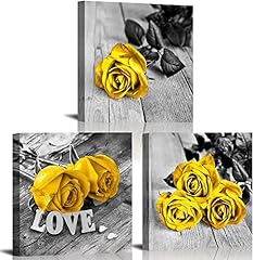 Yellow rose wall for sale  Delivered anywhere in USA 