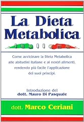 Dieta metabolica italiana d'occasion  Livré partout en Belgiqu
