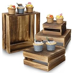 Pieces wood cupcake for sale  Delivered anywhere in USA 