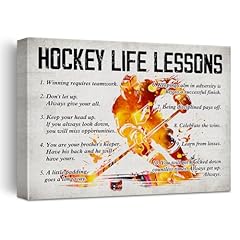 Hockey poster canvas for sale  Delivered anywhere in USA 