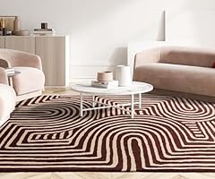Modern retro rug for sale  Delivered anywhere in UK