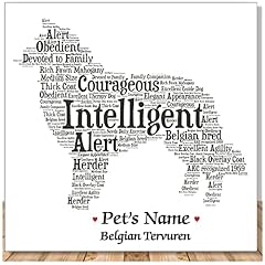 Belgian tervuren personalize for sale  Delivered anywhere in USA 