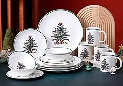 Piece christmas dinnerware for sale  Delivered anywhere in USA 