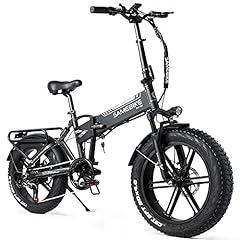 SAMEBIKE XWLX09 Fat Tire Bicicletta elettrica Bicicletta elettrica Mountain Beach Snow Ebike 20 pollici per adulti (Nero), usato usato  Spedito ovunque in Italia 