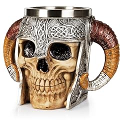 Skull mug viking for sale  Delivered anywhere in USA 