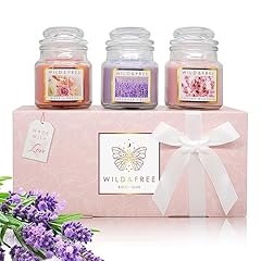 Floral scented candle for sale  Delivered anywhere in UK