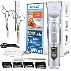 PetLab Dog Clippers Professional Dog Grooming for Small, used for sale  Delivered anywhere in UK