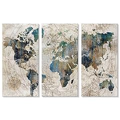 Goldfoilart vintage map for sale  Delivered anywhere in USA 