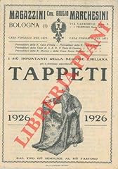 Tappeti. 1926. usato  Spedito ovunque in Italia 