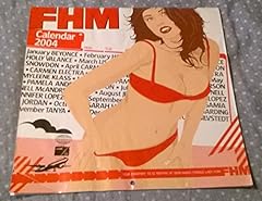 Fhm calendar 2004 for sale  Delivered anywhere in UK