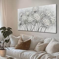 White flower wall for sale  Delivered anywhere in USA 