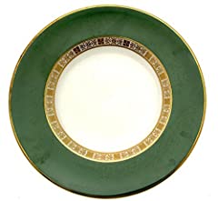Royal Crown Derby Antigua Plate 16 cms Green Side Plates for sale  Delivered anywhere in UK