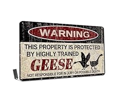 Geese tin sign for sale  Delivered anywhere in USA 
