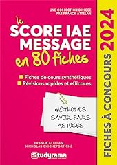 Score iae message d'occasion  Livré partout en France