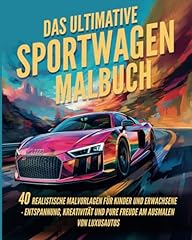 Ultimative sportwagen malbuch gebraucht kaufen  Wird an jeden Ort in Deutschland