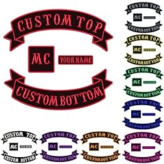 Custom embroidered motorcycle for sale  Delivered anywhere in UK