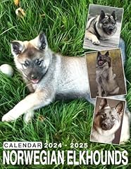 Norwegian elkhounds calendar for sale  Delivered anywhere in UK