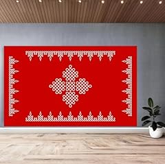 Red kolam muggu for sale  Delivered anywhere in USA 