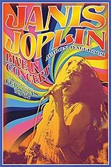 Janis joplin poster for sale  Delivered anywhere in UK