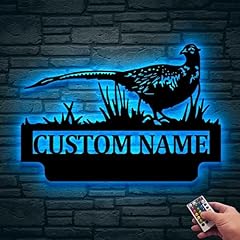 Custom pheasant metal for sale  Delivered anywhere in USA 