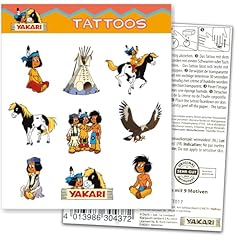 Tattoos yakari kindergeburtsta gebraucht kaufen  Wird an jeden Ort in Deutschland