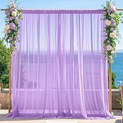 Fuhsy lavender curtains for sale  Delivered anywhere in USA 