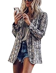 Women leopard blazer for sale  Delivered anywhere in USA 