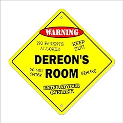 Dereon room sign for sale  Delivered anywhere in USA 