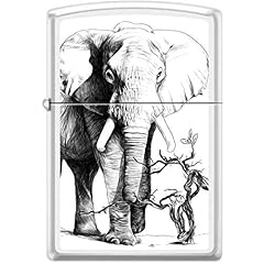 Zippo lighter elephant for sale  Delivered anywhere in USA 