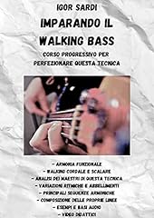 Imparando walking bass usato  Spedito ovunque in Italia 