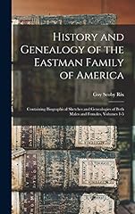History genealogy eastman for sale  Delivered anywhere in USA 