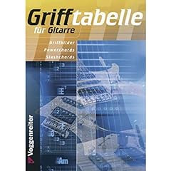 Grifftabelle gitarre nachschla gebraucht kaufen  Wird an jeden Ort in Deutschland