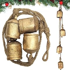 Christmas gold bells for sale  Delivered anywhere in USA 