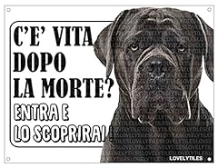 Lovelytiles cane corso usato  Spedito ovunque in Italia 