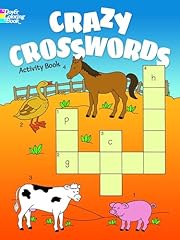 Crazy crosswords activity usato  Spedito ovunque in Italia 