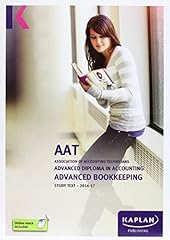 Aat advanced bookkeeping for sale  Delivered anywhere in UK