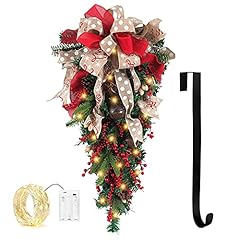 Christmas wreath garland for sale  Delivered anywhere in UK