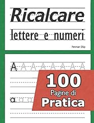 Ricalcare lettere numeri usato  Spedito ovunque in Italia 