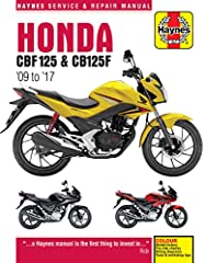 Honda cbf125 haynes for sale  Delivered anywhere in UK