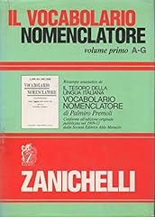Vocabolario nomenclatore usato  Spedito ovunque in Italia 