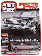 Auto World 1962 Chevy Impala SS 409 Convertible, Silver for sale  Delivered anywhere in Canada