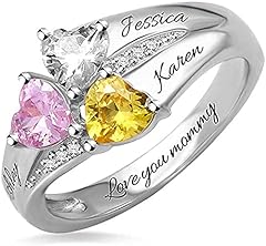 Mothers ring sterling for sale  Delivered anywhere in USA 