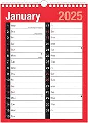 2025 calendar large for sale  Delivered anywhere in UK