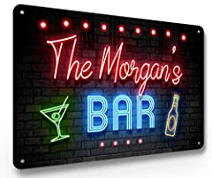 Personalised bar sign for sale  Delivered anywhere in Ireland