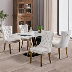 Soarflash velvet dining for sale  Delivered anywhere in USA 