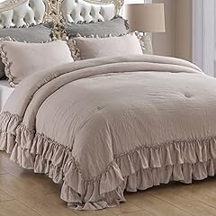 Masaca taupe ruffled for sale  Delivered anywhere in USA 