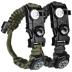 Paracord survival bracelet for sale  Delivered anywhere in UK