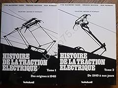 Histoire traction électrique d'occasion  Livré partout en France