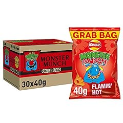 Monster munch flamin for sale  Delivered anywhere in UK