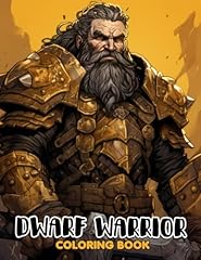 Dwarf warrior coloring for sale  Delivered anywhere in UK